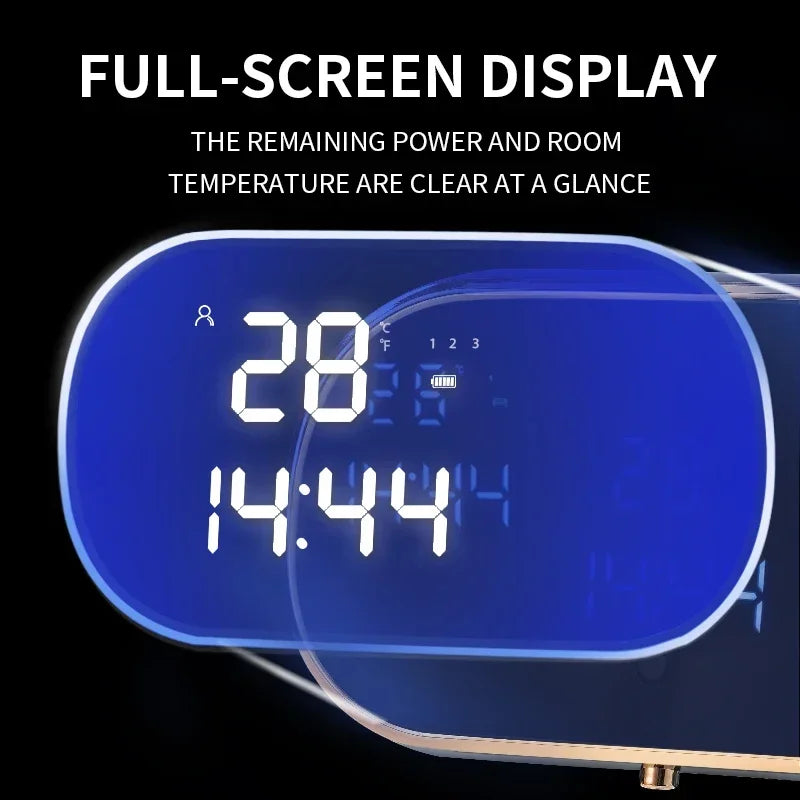 Automatic Foam Soap Dispensers for Bathroom Smart Washing Hand Machine with USB Charging Two Colors with ABS Material