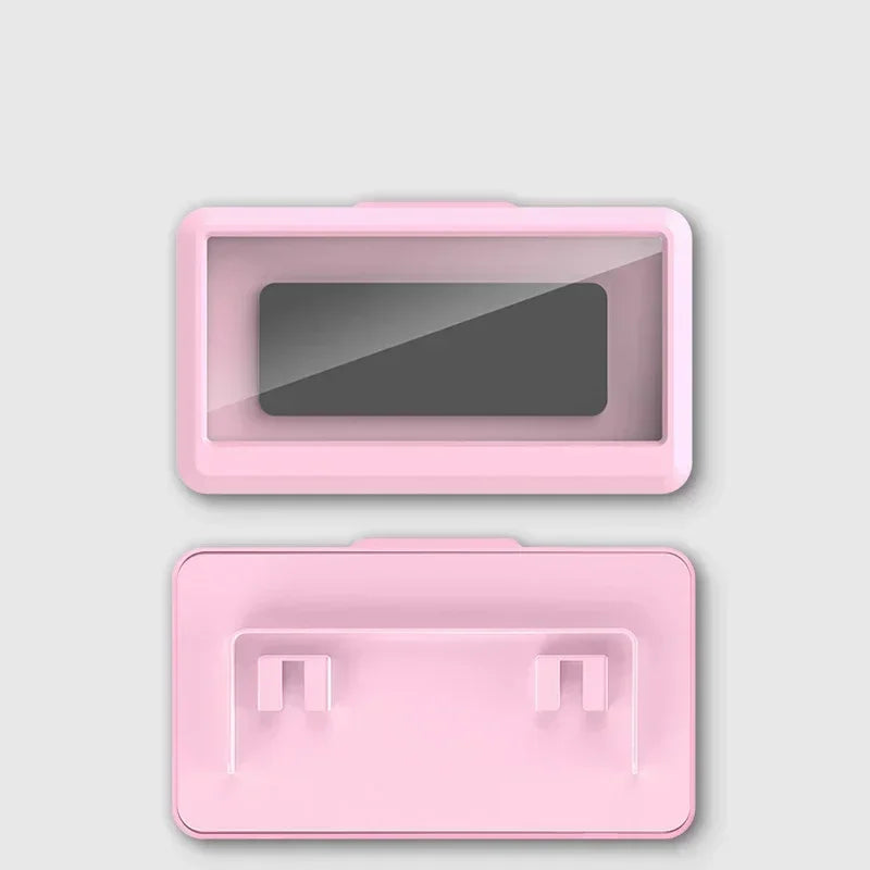 Shower Phone Holder Waterproof 480 Rotating Phone Holder for Bathroom Bathtub Kitchen Wall Waterproof and Anti fog Phone Holder