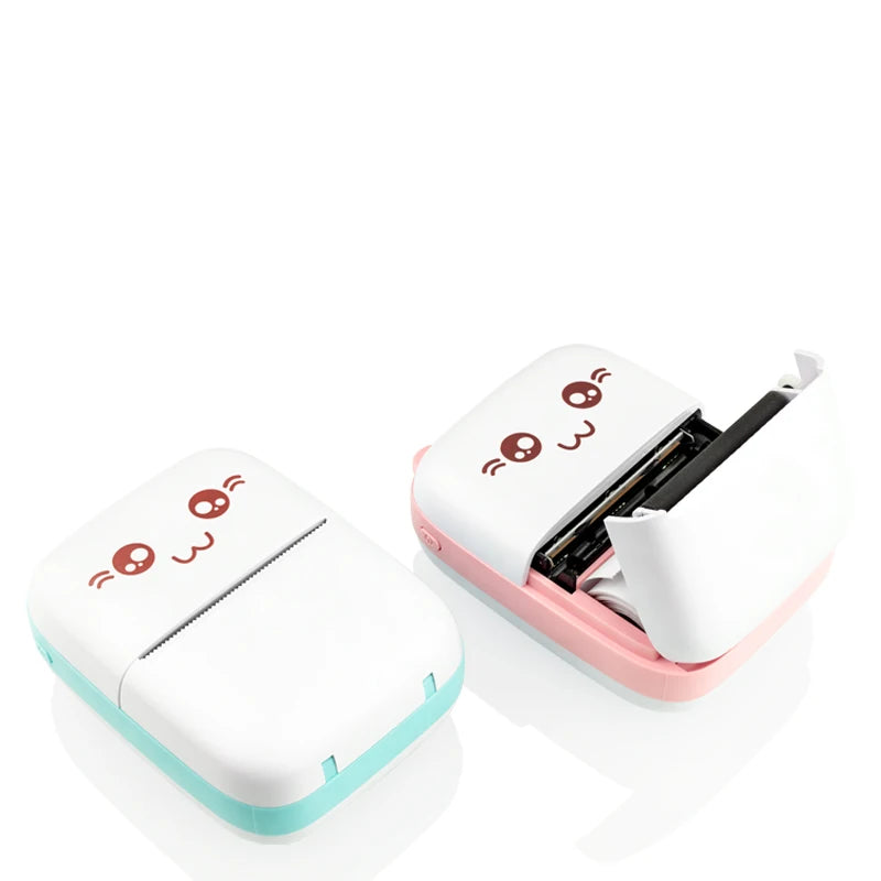 Portable Thermal Printer Mini Wireless Bluetooth Connect to Mobile Phone Pocket Note Gift For Home and Office Android IOS
