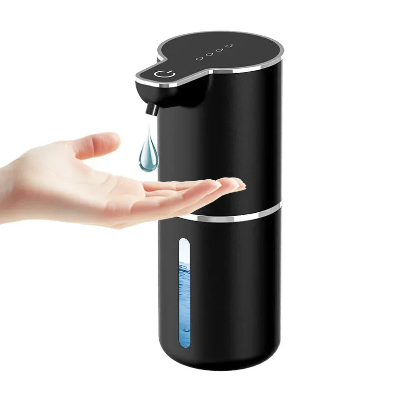 Automatic soap dispenser noncontact foam soap dispenser 380ml USB rechargeable adjustable foam suitable for kitchen and bathroom