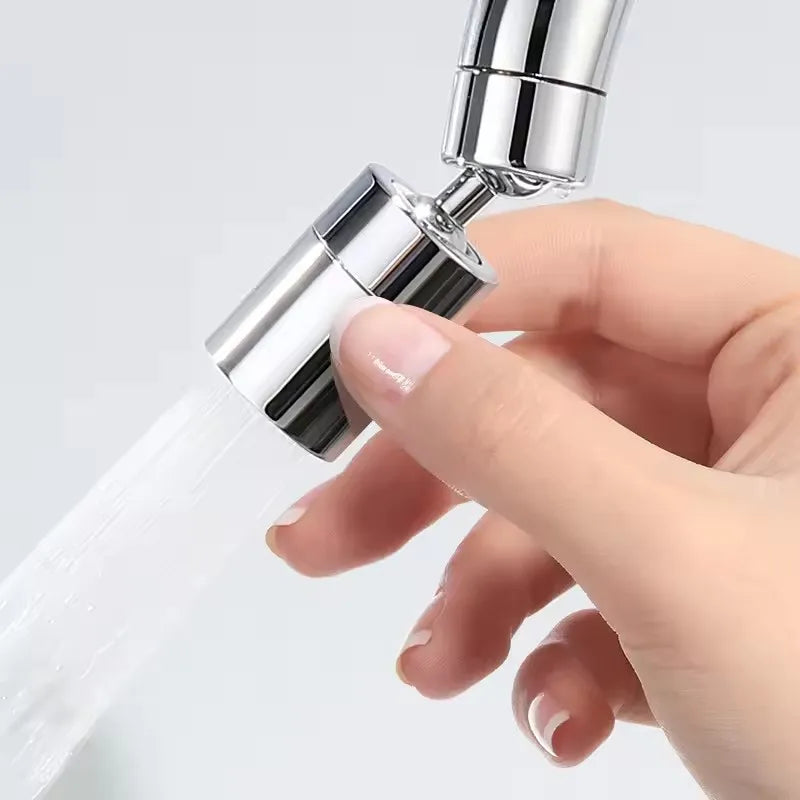 New 2 Mode Kitchen Faucet Spray Head Filter Adjustable 360° Rotary Splashback Tap Nozzle Bubbler Kitchen Sink Faucet Aerator
