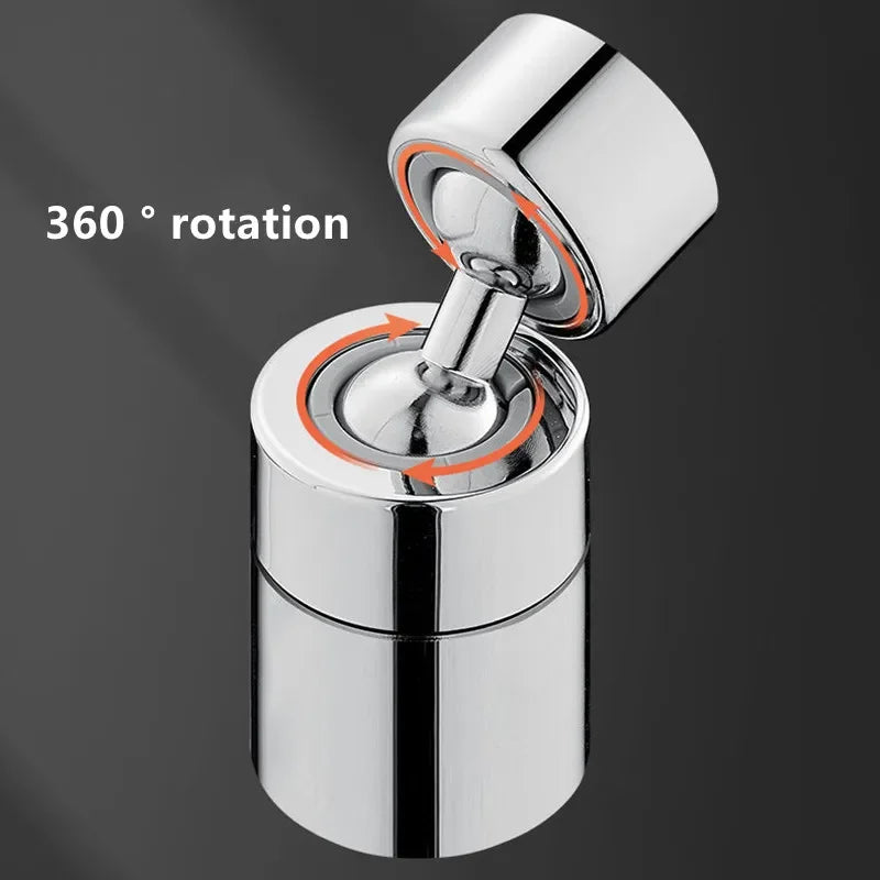 New 2 Mode Kitchen Faucet Spray Head Filter Adjustable 360° Rotary Splashback Tap Nozzle Bubbler Kitchen Sink Faucet Aerator