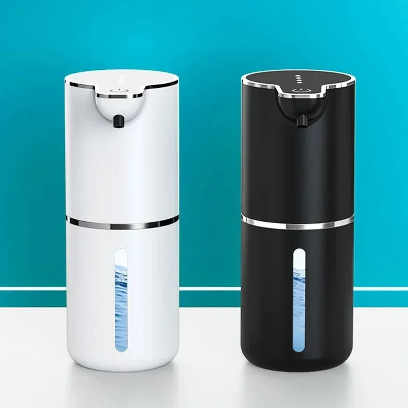 Automatic soap dispenser noncontact foam soap dispenser 380ml USB rechargeable adjustable foam suitable for kitchen and bathroom