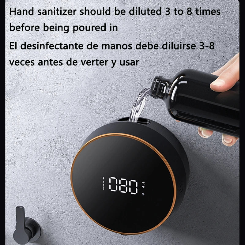 Automatic Foam Soap Dispensers For Bathroom Smart Washing Hand Machine With USB Charging Three Colors High Quality ABS Material