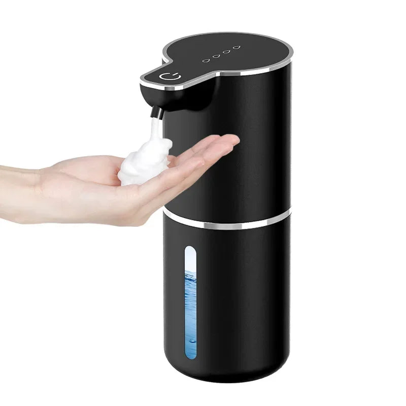 Automatic Soap Dispenser Touchless Foaming Soap Dispenser 350ml USB Rechargeable Electric 4 Level Adjustable Foam Soap Dispenser