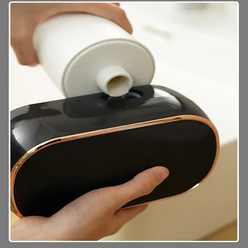 Automatic Foam Soap Dispensers for Bathroom Smart Washing Hand Machine with USB Charging Two Colors with ABS Material